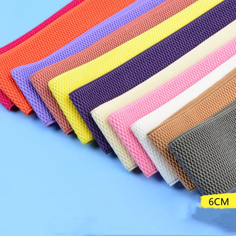 6cm color corn grain elastic belt elastic loose tight belt waist belt elastic belt 3meter price