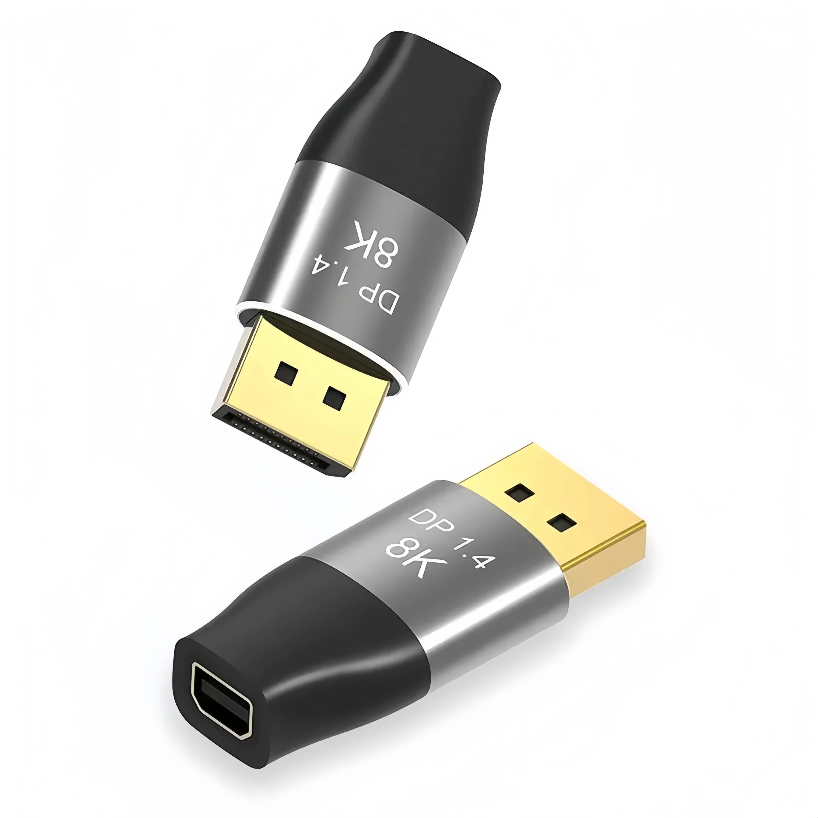 

Лидер продаж, 10 шт., адаптер Mini DP-DP HD, поддерживает DP 1,4, 8 К, 60 Гц, 4 К, 144 Гц, двунаправленное преобразование для ноутбуков, телеприставки