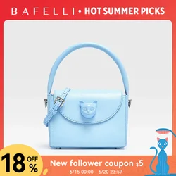 ORIGINAL BAFELLI BAG WOMEN'S 2024 nuove piccole borse in pelle LUXURY FASHION BRAND CROSSBODY CAT PURSE DESIGNER STYLE