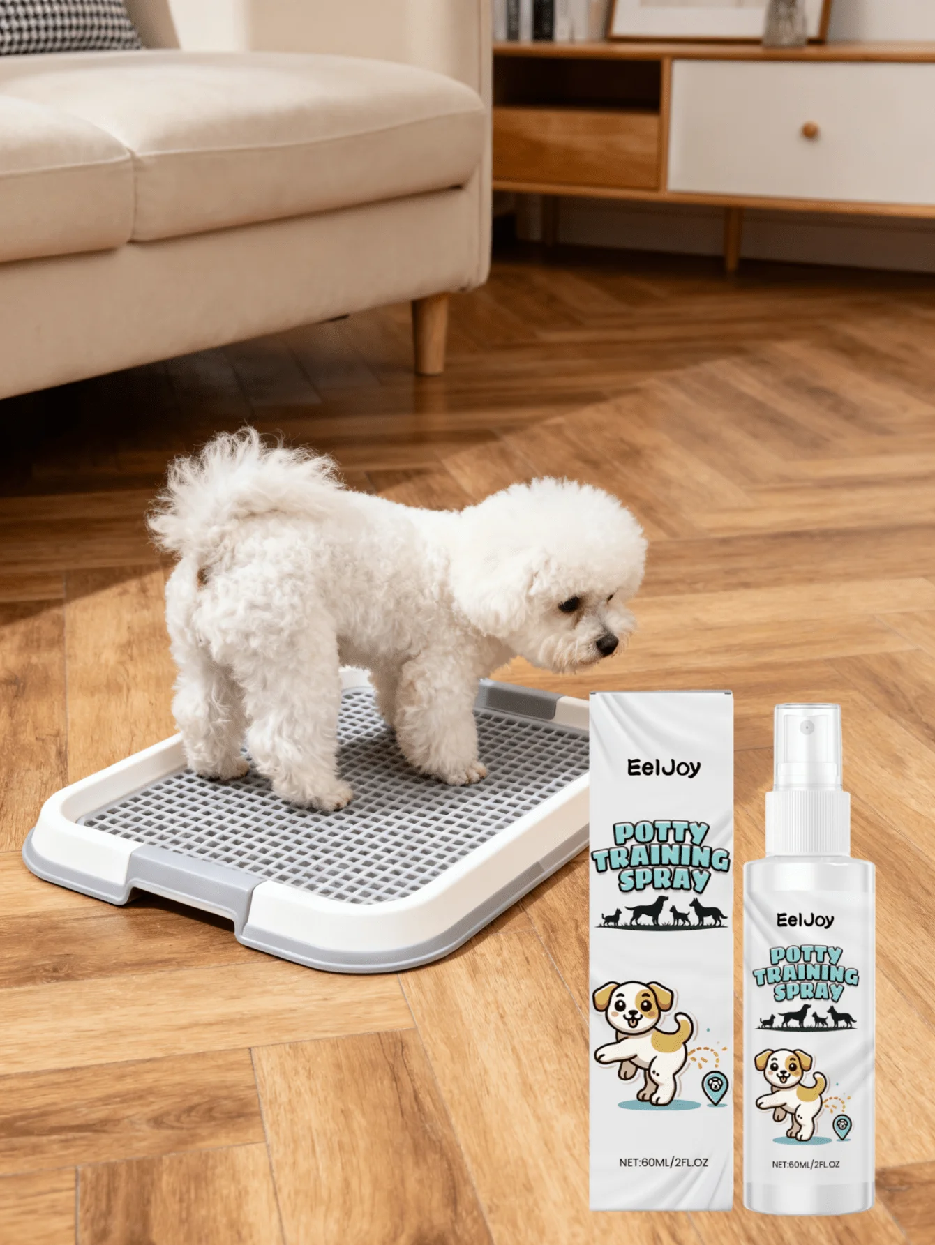 

Dog Cat Potty Training Spray 2Pcs Help Pets Pee At Fixed Position Eliminate Bad Habits