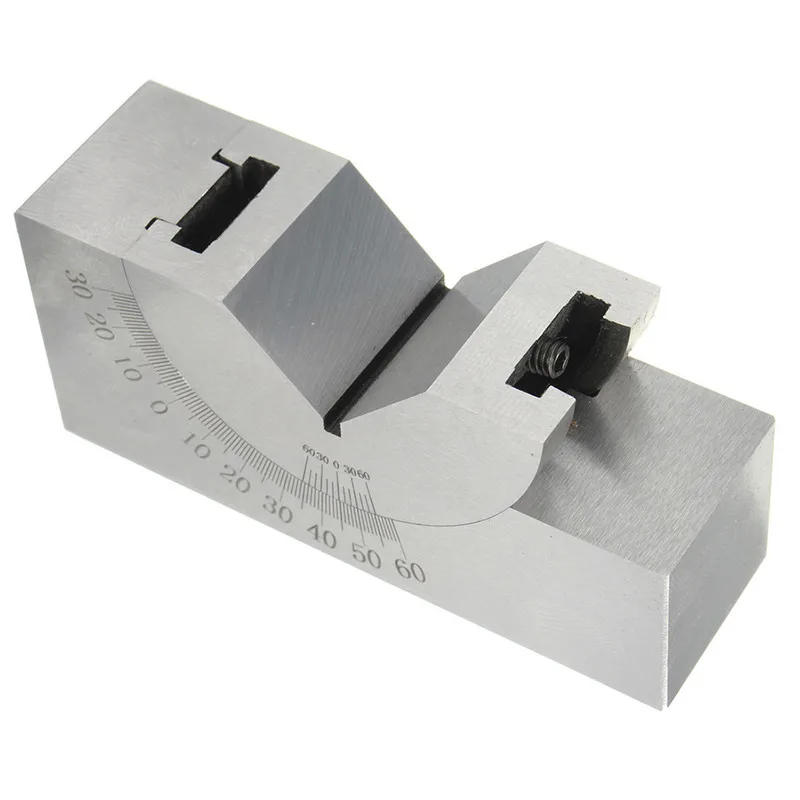 BHBD-75 X 25 X 36Mm Precision Mini Adjustable Angle V Block Milling 0 Degree To 60 Degree