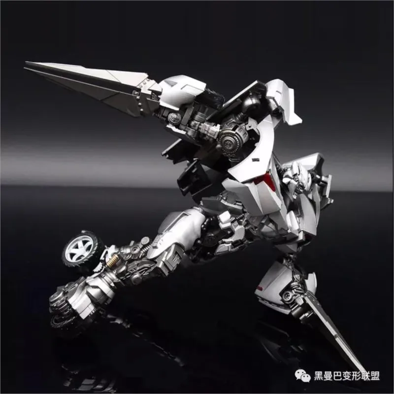 BMB Transformation Black Mamba  MP12S KO oversized Version metal Diecast part LS08 Sideswipe action figure toy