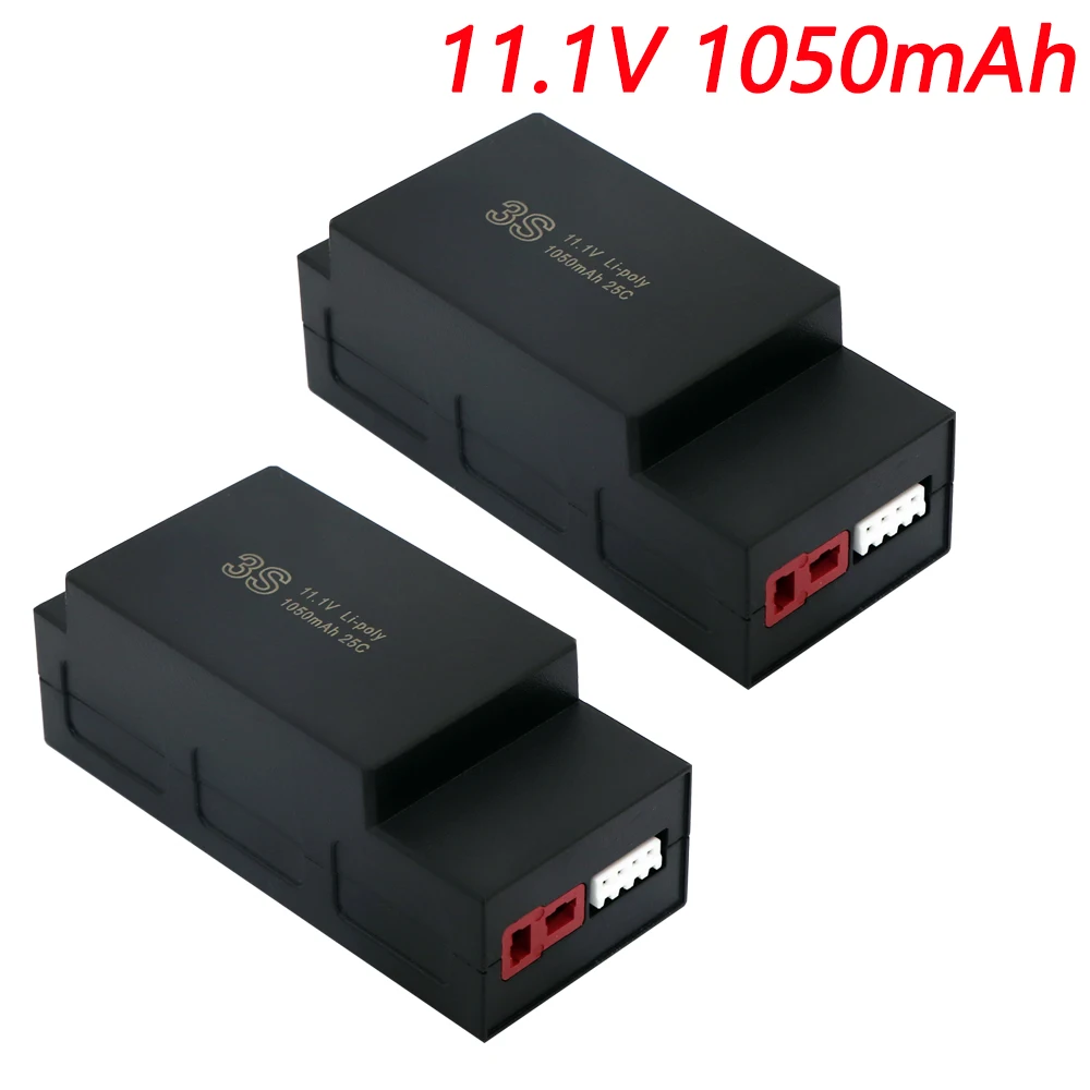 3S 11.1V 1050mAh bateria Lipo dla MJX Hyper Go H16H H16E 1/16 szybki R/C zabawka samochód pilot zdalnego sterowania części do samochodów ciężarowych