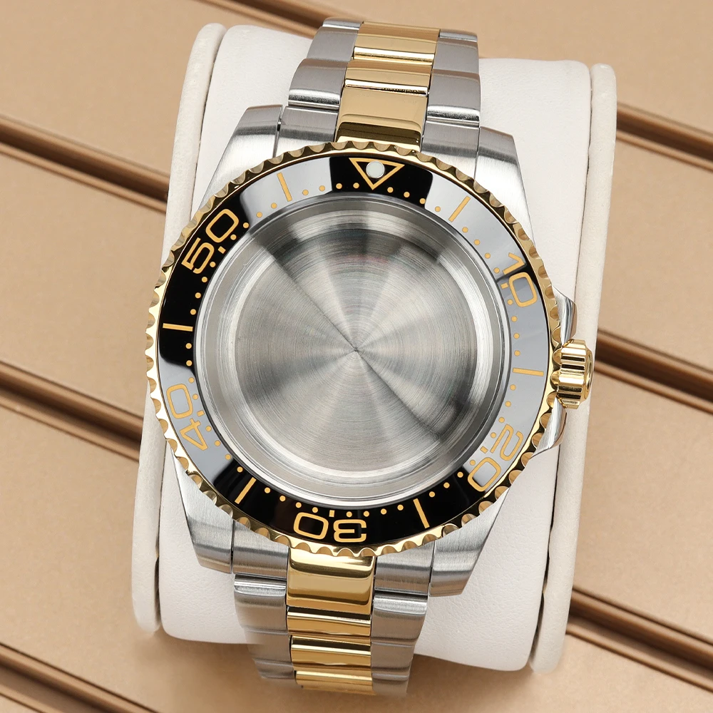 40mm Gold Silver Watch NH35 Ca - Jewelry Watches Silver recension och pris