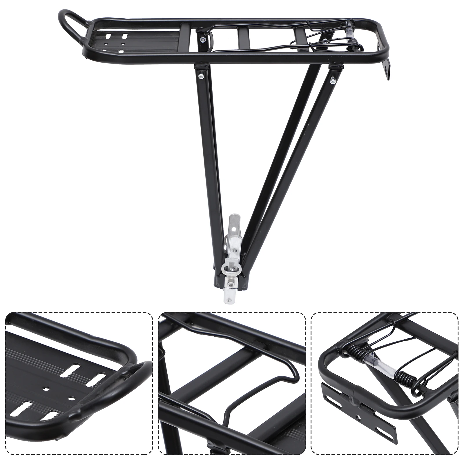 

Aluminum Alloy Luggage Carrier Rear Rack for Mountain Bicycles Seatpost Bag Holder Cycling Seatpost Bag Holder St