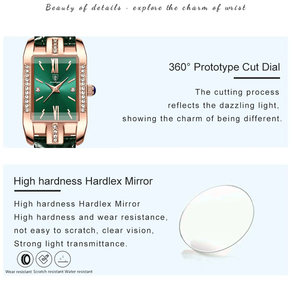 Poedagar moda relógio de quartzo feminino luxo elegante relógio à prova dwaterproof água banda couro criativo diamante feminino relógio montre femme
