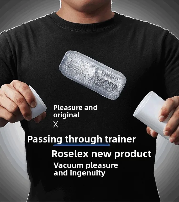 Masturbator Transparent Male Jelly Artificial Vagina Real Cat Male Penis Exerciser Cock Enlarger Sucking Sex Toy Pornography