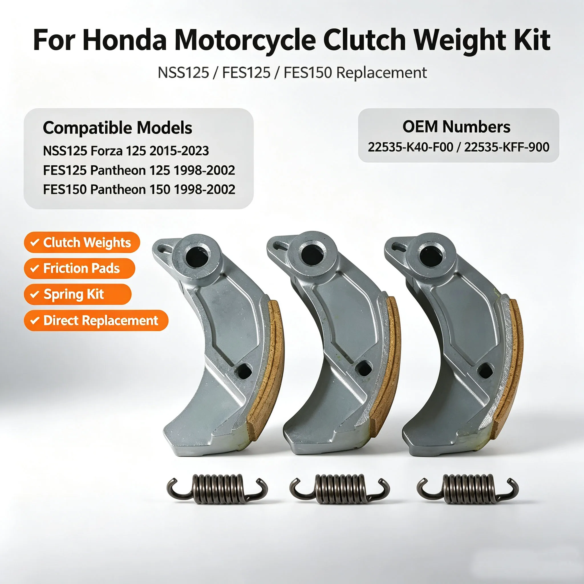 Clutch Throwing Block For Honda Forza 125 NSS125 Pantheon 125 150 FES125 FES150 NSS 125 FES 125 150 22535-KFF-900