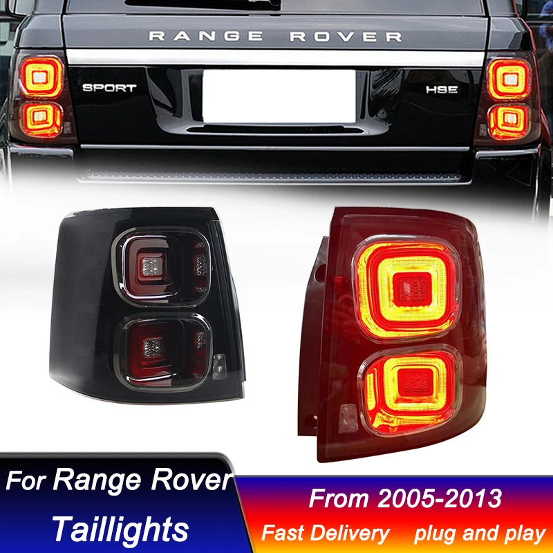 

Car Taillights For Land Rover Range Rover Sport 2005-2013 new Style Rear LED DRL Turn Signal Lamp Assembly Brake Reverse Fog