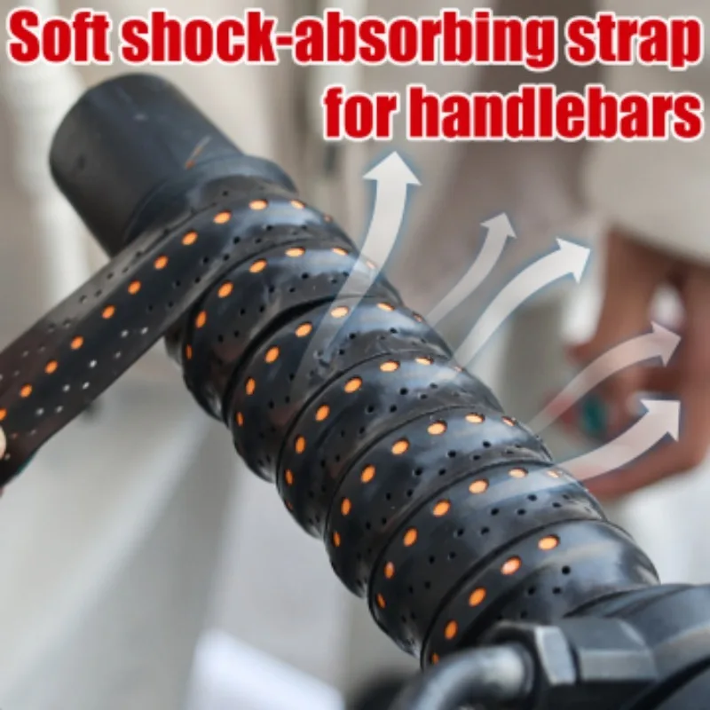 

1 шт., ленты для руля мотоцикла, лента для шоссейного велосипеда, губка из искусственной кожи, лента для руля велосипеда, мягкие антивибрационные защитные ремни, аксессуары