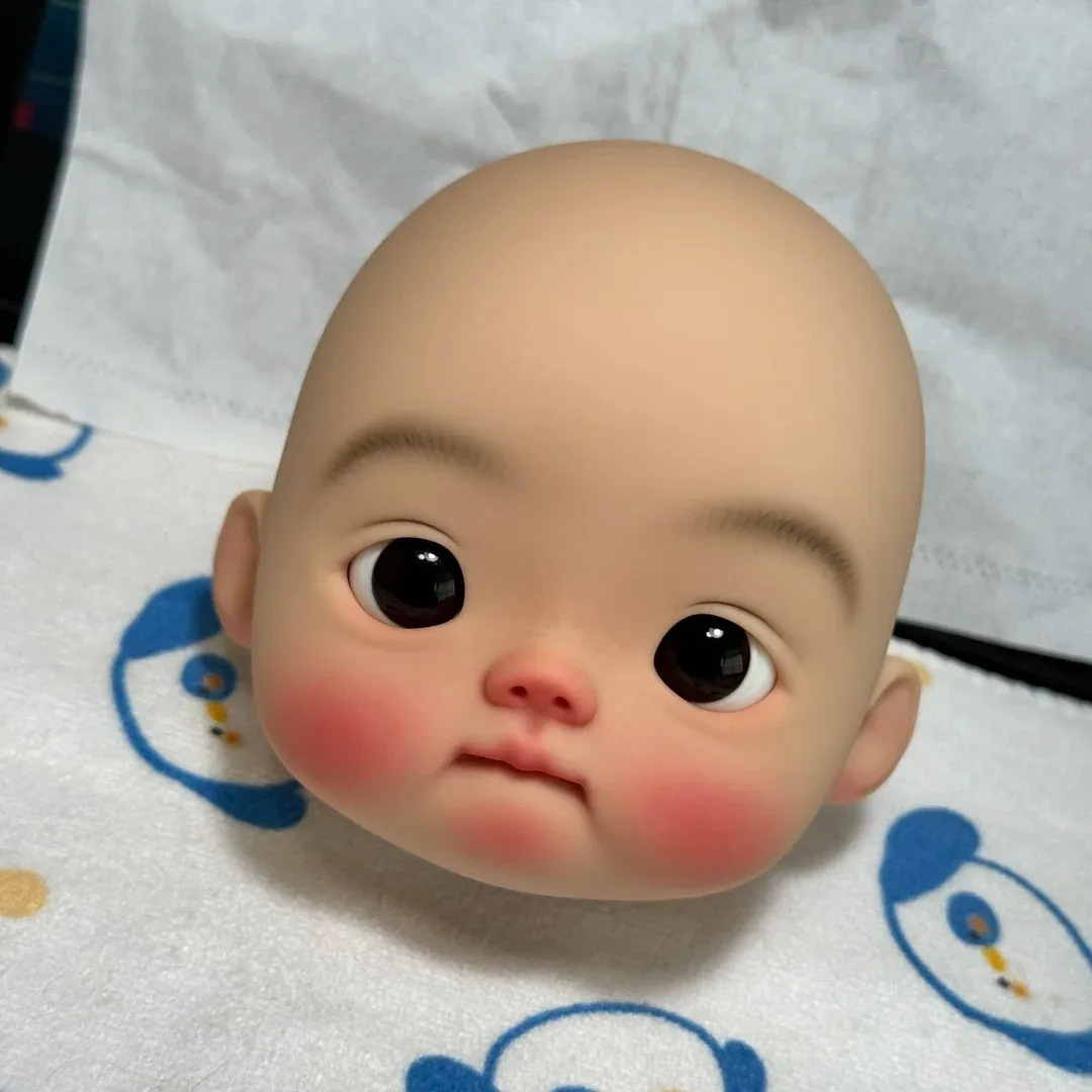 2024 New bjd sd doll 1/6 25cm diandian Girl Big head electric resin material diy gift makeup free nude shipping