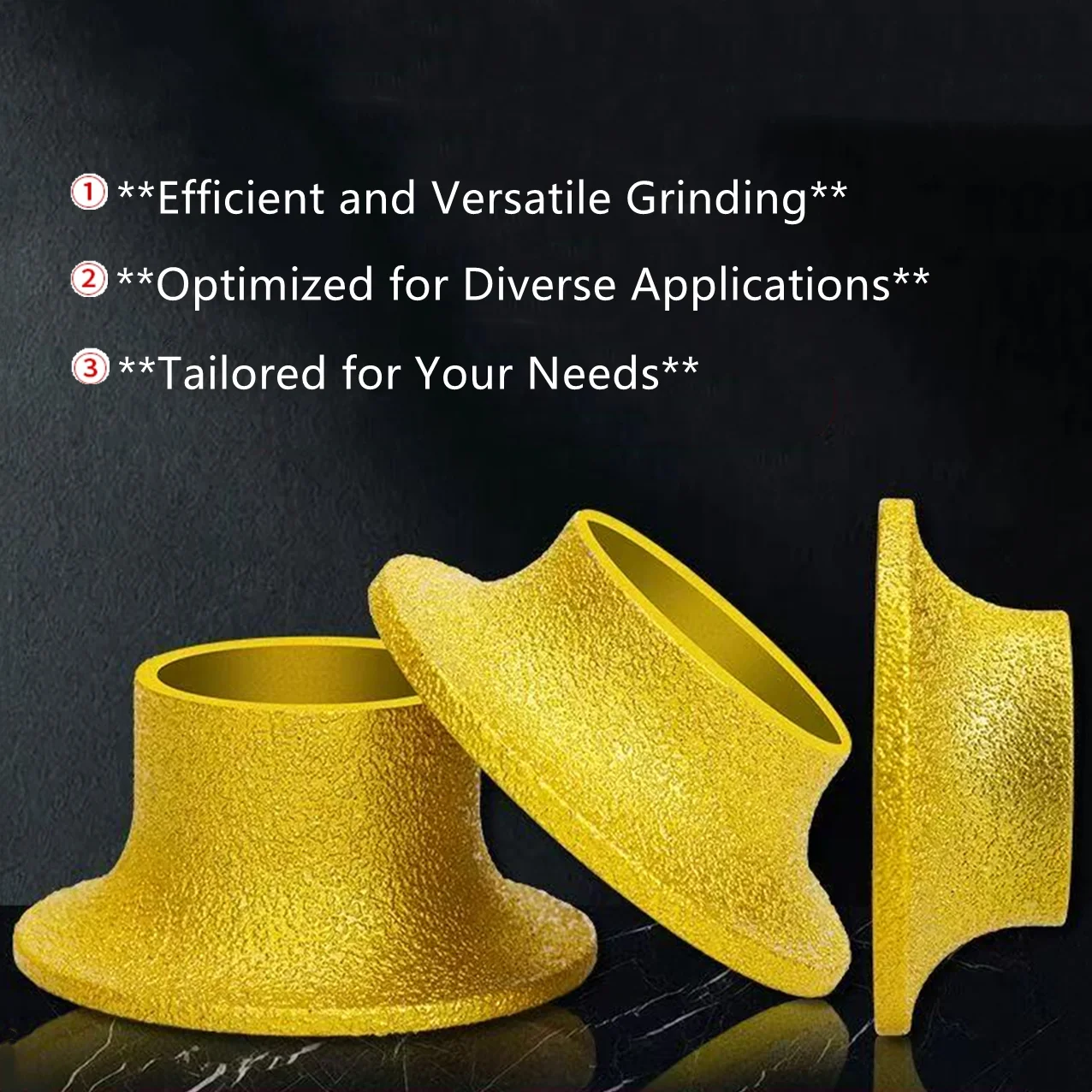 74 مللي متر * 20 مختلط الماس أقراص متفوقا الرخام زاوية طاحونة طحن عجلة 1/4 عجلة اليد المستديرة #4