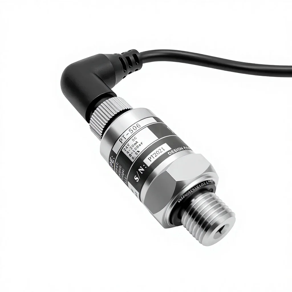 Pressure Transducer 0-1/1.6/2.5Mpa IP68 PT506 Transmitter 304 Stainless Steel Variable Frequency Water Pump Sensor DC24V 0.5%FS