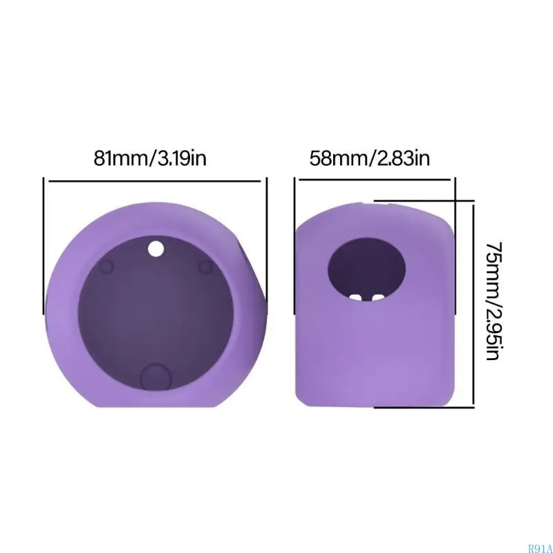R91A ห่อหุ้มซิลิโคนน้ำหนักเบาสำหรับ Punirunes ของเล่นสัตว์เลี้ยงดิจิตอลเสนอการป้องกันเต็มรูปแบบ
