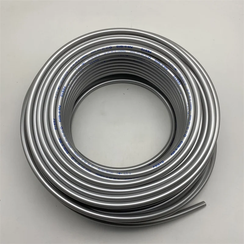 

Polyurethane PU Silver Plastic Grey Air Tube PUN-6 PUN-8 PUN-10 PUN-16 Price per meter