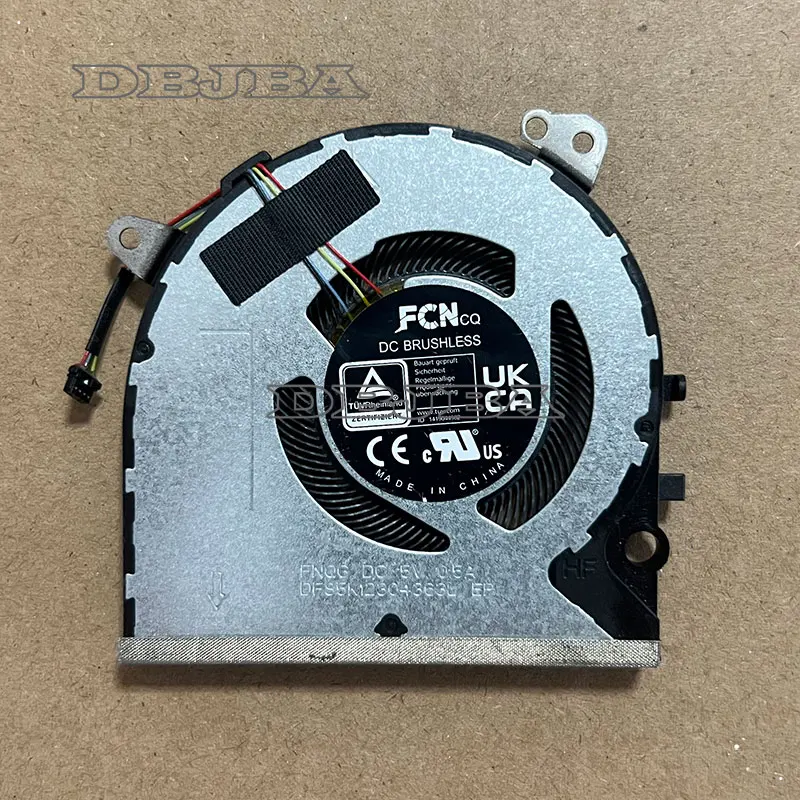 CPU Cooling Fan For ASUS Zenbook 14X Flip UX5401 UX5401EA UM5401 UM5401QA UP5401ZA UN5401QAB FNQG DFS5K12304363L 13NB0UR0M09121