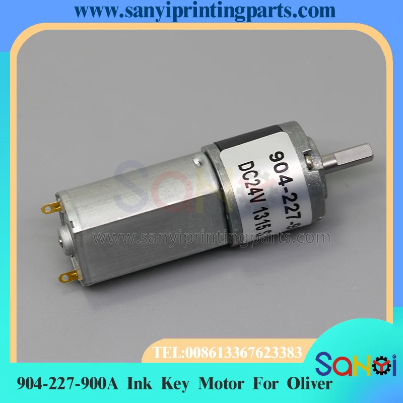 1 piece Gear Motor 904-227-900A DC24V Ink Key Motor Ink Fountain Motor 904227900A For Sakurai Printer Machine