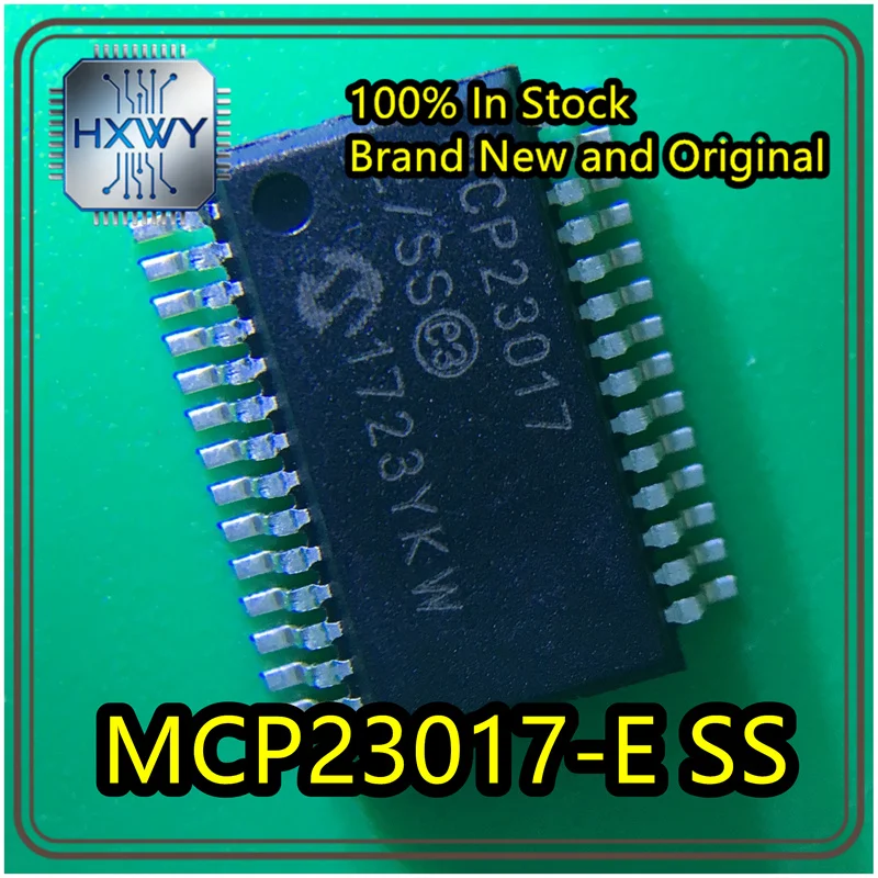 (5/20 pieces) MCP23017-E/SS MCP23017 SSOP28 16-bit I²C Interface I/O Expander Brand new genuine in stock