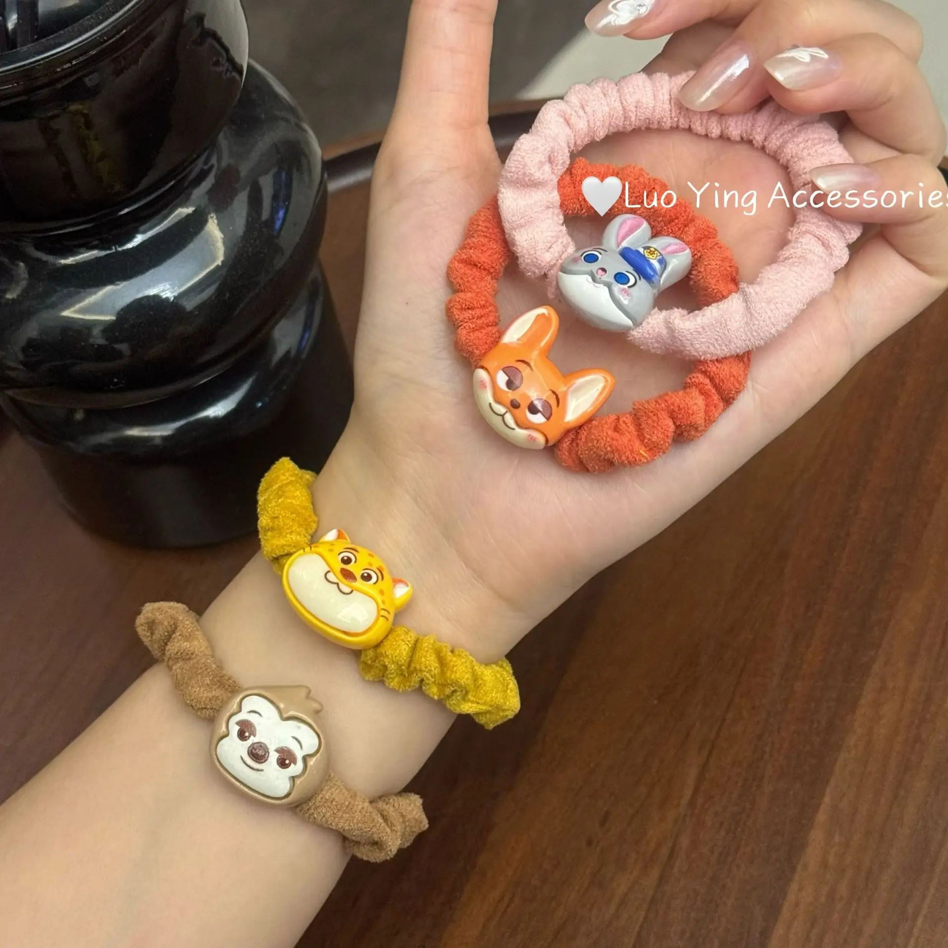 10/50New ل Zootopia2 الشعر حبل الكرتون أنيمي لطيف هيرباند المألوف إكسسوارات الشعر فتاة عطلة هدية الكريسماس #1