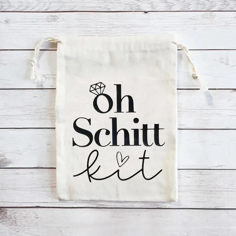 5pcs Oh Schitt Kit Survival Hangover bags Bachelorette Party bridal shower bride to be wedding engagement decoration Favor gift