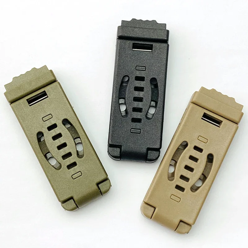 1 Sets KYDEX Material Made Knife K Sheath Scabbards Waist Clips Back Clamps DIY Making Accessories Carry System Parts