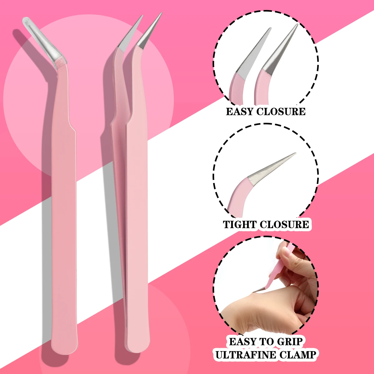 14/32 Reihen Einzelwimpern-Set, Cluster-Wimpern DIY Wimpernverlängerungs-Kit mit Kleber, Versiegelung, Kleberentferner und Pinzette – Detail 14