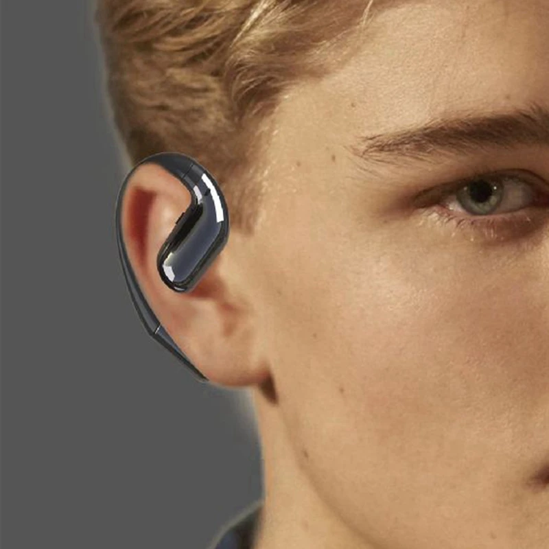 سماعات أذن بلوتوث مفتوحة سماعات أذن لاسلكية مقاومة للماء مع ميكروفون استشعار محيطي لممارسة القيادة