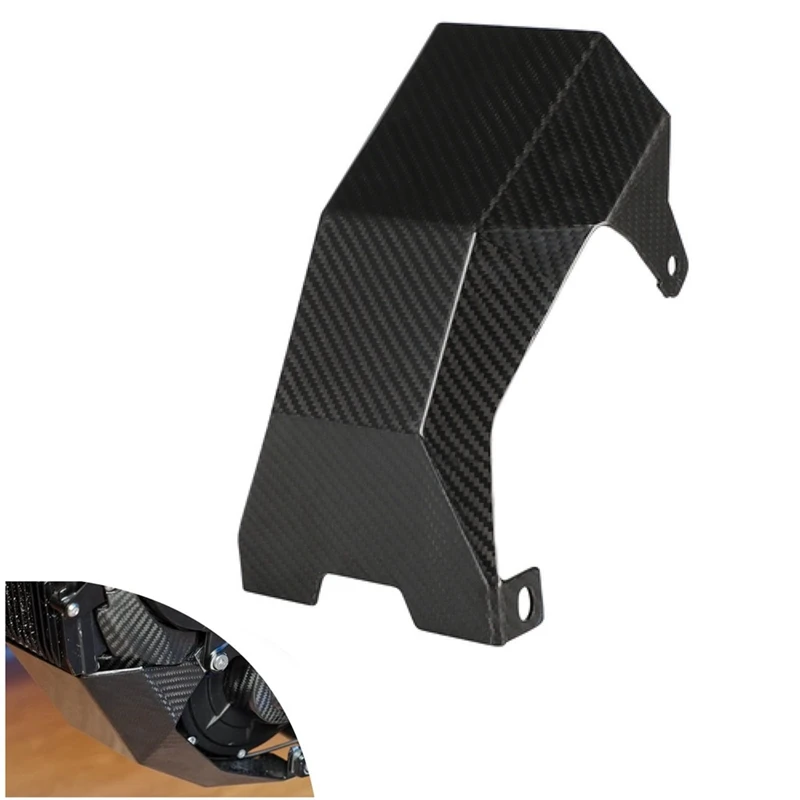 Carbon Fiber Engine Skid Plate Engine Chassis Cover Guard Protection For Sur Ron Light Bee X/S Accessories