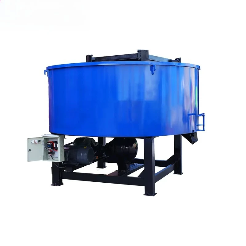 

Factory Sale High-efficient 500L/750L/1000L Concrete Storage Mixing Machine Flat Mouth Cement Mixer For Construction Companies
