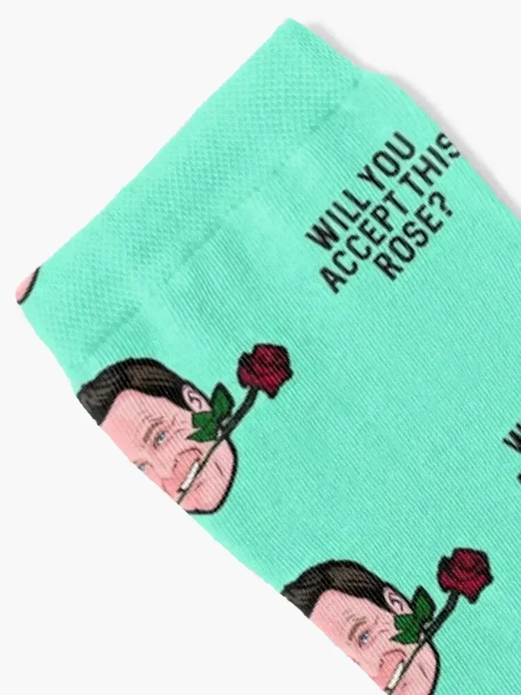 Will you accept this rose? Perfect as a Christmas gift! Sticker with Chris Harrison from the Bachelor apron mask backpack Socks