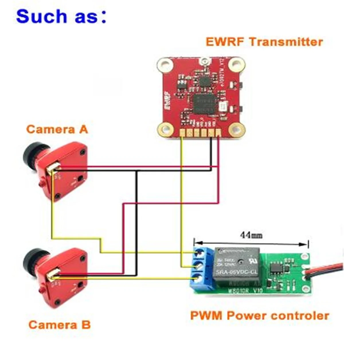 SSR DC5-12V PWM Regolatore di potenza Relè di controllo remoto Modello Interruttore remoto Modello di aereo Lampada Interruttore PWM con display a LED