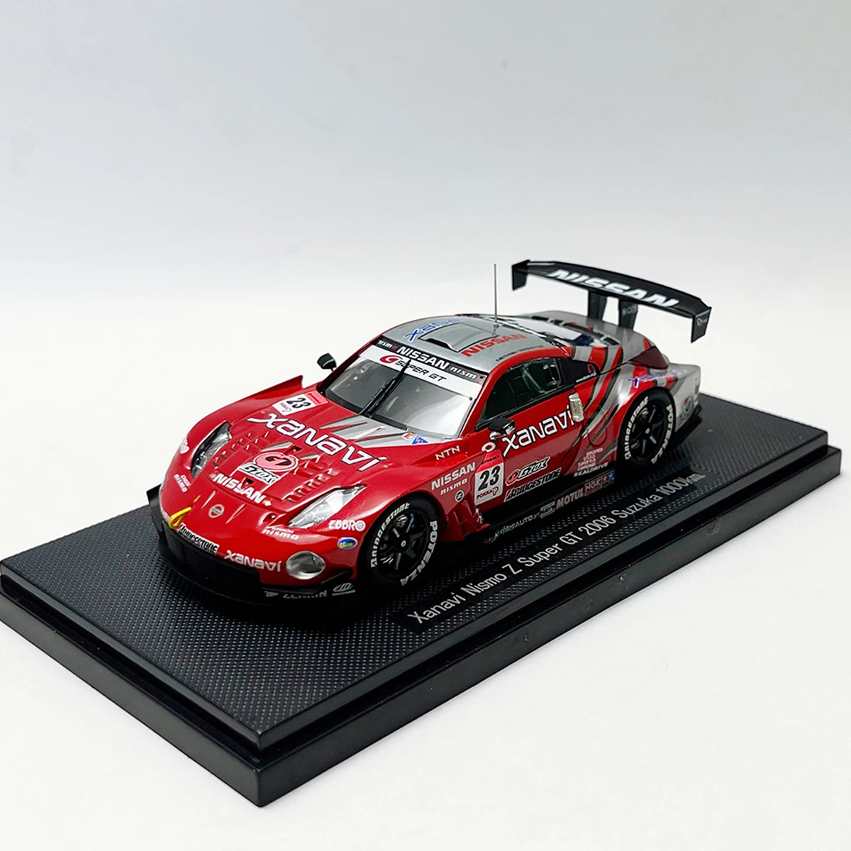 

Литой под давлением сплав EBBRO в масштабе 1:43 # 23 Nissan 350z GT500 игрушки гоночный автомобиль модель классический ностальгия подарок для взрослых сувенирный статический дисплей