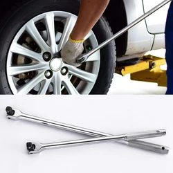 1/2'' F Rod Socket Wrench 15'' 18'' Long Force Bar Torque Wrench Steering Handle Extended Movable Head Spanner Repair Tools