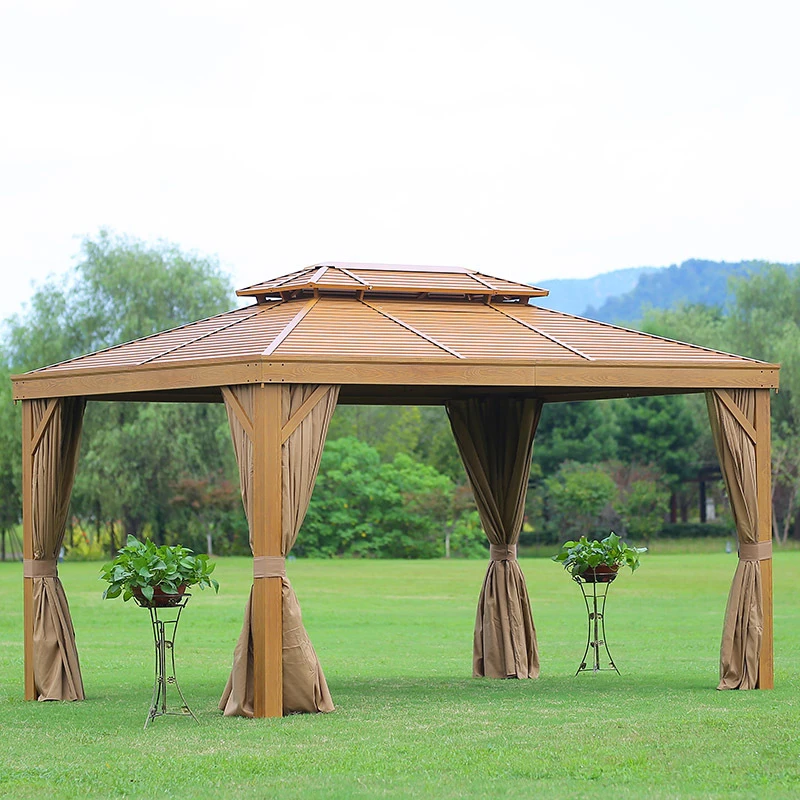 Outdoor Gazebo Courtyard Garden Awning Roman Tent Villa Activity Leisure Canopy Outdoor Shed Pavilion