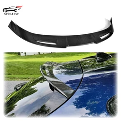 For Alfa Romeo Stelvio 2017-2021 High Quality ABS Car Rear Wing Spoiler Glossy Black Or Carbon Fiber Look Body Kit