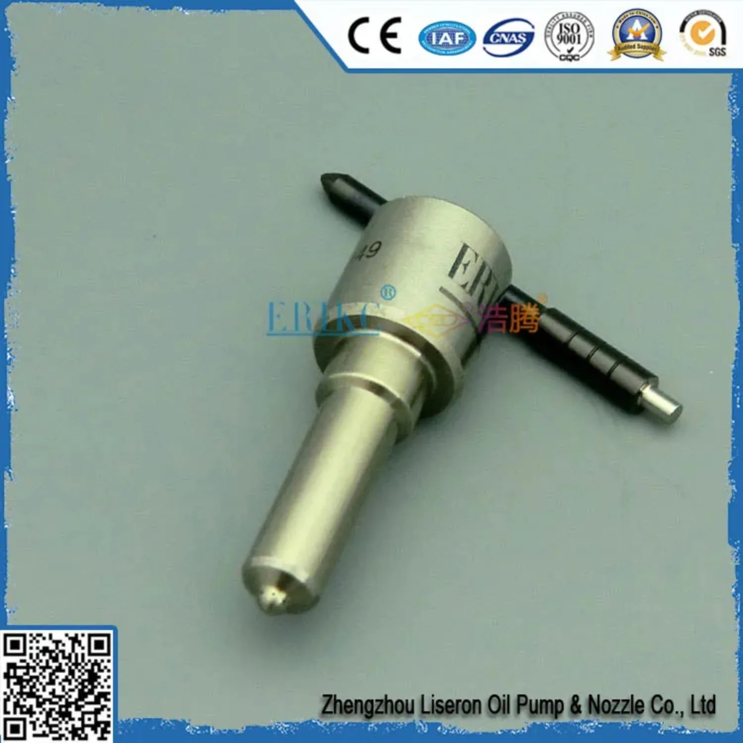 ERIKC DLLA145P1049 (093400-1049) Fuel Dispenser Nozzle DLLA 145P 1049 and Fuel Injection Nozzle DLLA 145P1049 for 095000-8011