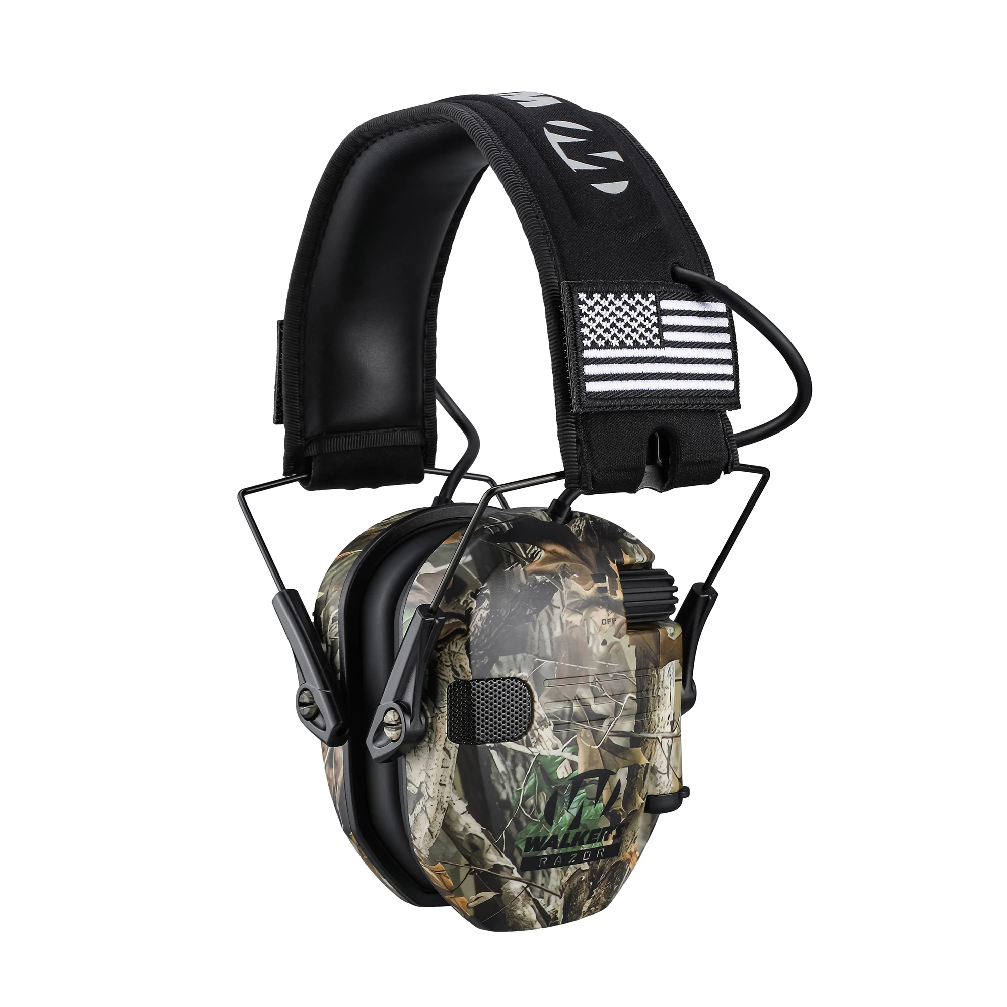 Шумоподавление для стрельбы, охотничьи электронные защитные наушники, складные наушники с усилением звука NRR 22 дБ, защита ушей