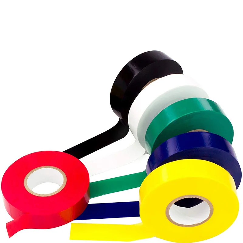 Red, yellow, blue, green high temperature and high viscosity PVC electrical tape, insulation tape, flame-retardant wire tape