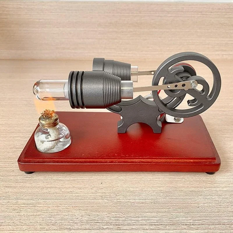 Steam Engine Cycle Generator Steam Engine Science Experiment Pendant Small Desktop Model for Children