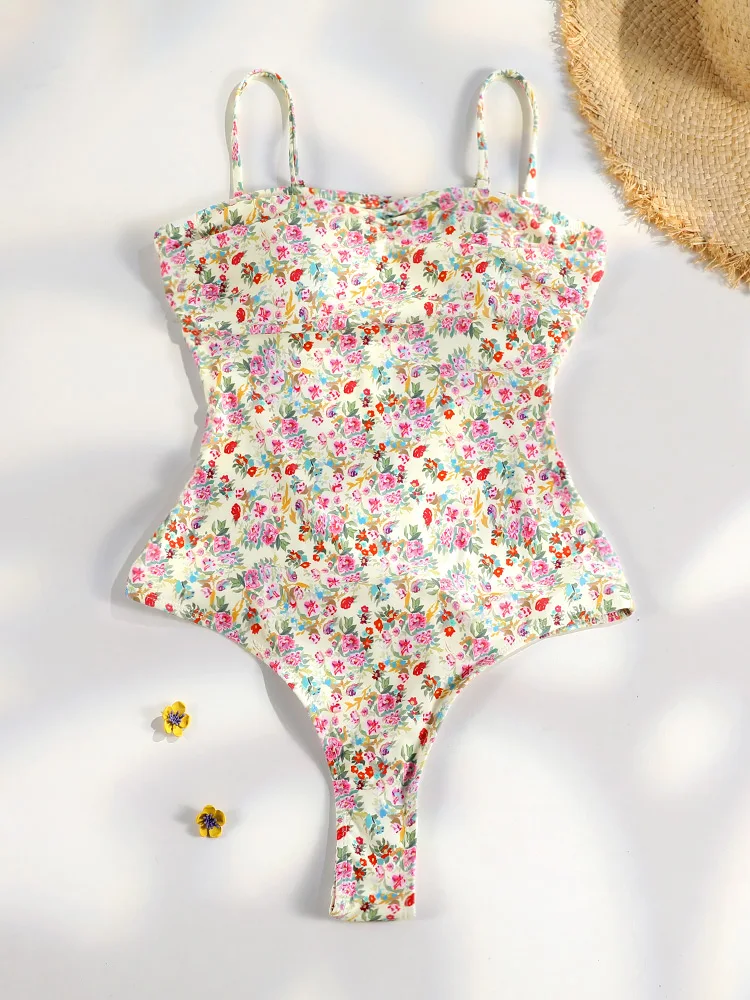 2026 Bandeau Swimsuit Women'S Bikini Micro Thongs Off Shoulder Swimwear Bandage Bathing Suits Velvet Biquini Brailian Swimsuit