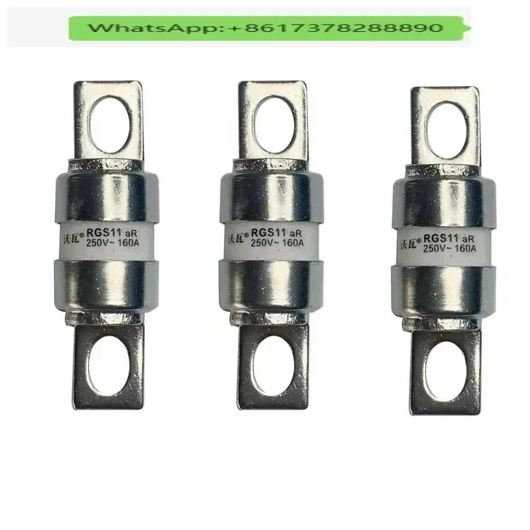 

10PCS Wowa fast fuse RGS11 (CR2L) all silver fuse- 50A 80A 100A 125A 160A