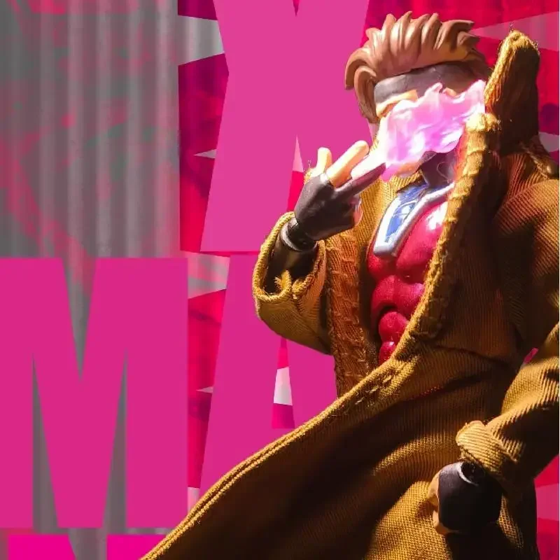 Em estoque ct brinquedos gambit figura mafex 131 x-men wolverine anime figura de ação estatueta estátua modelo personalizado meninos presentes brinquedos