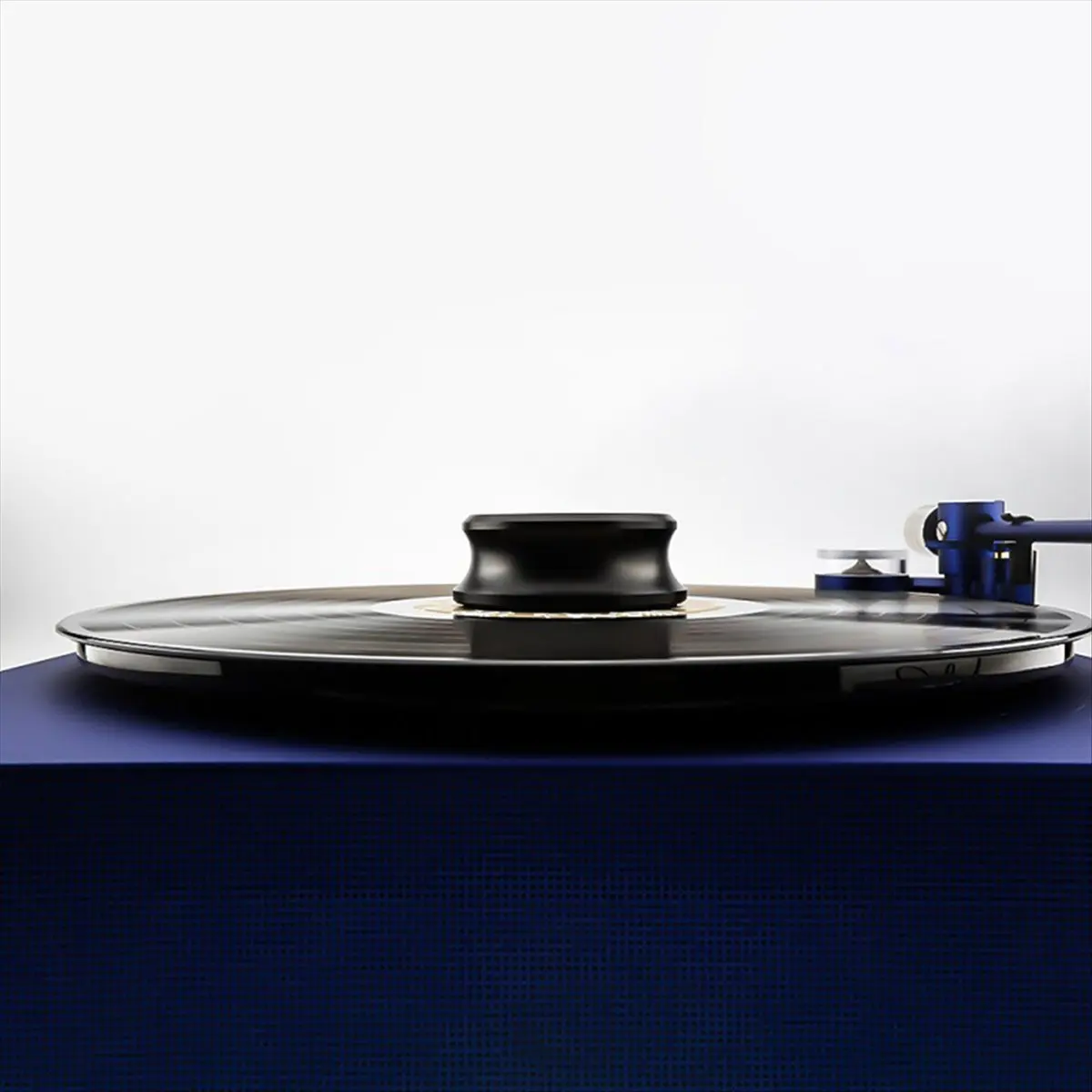 【STOCK】 Aluminum Vinyl Record Weight Stabilizer Disc Balanced Clamp for Turntable LP Record Player Accessories Black