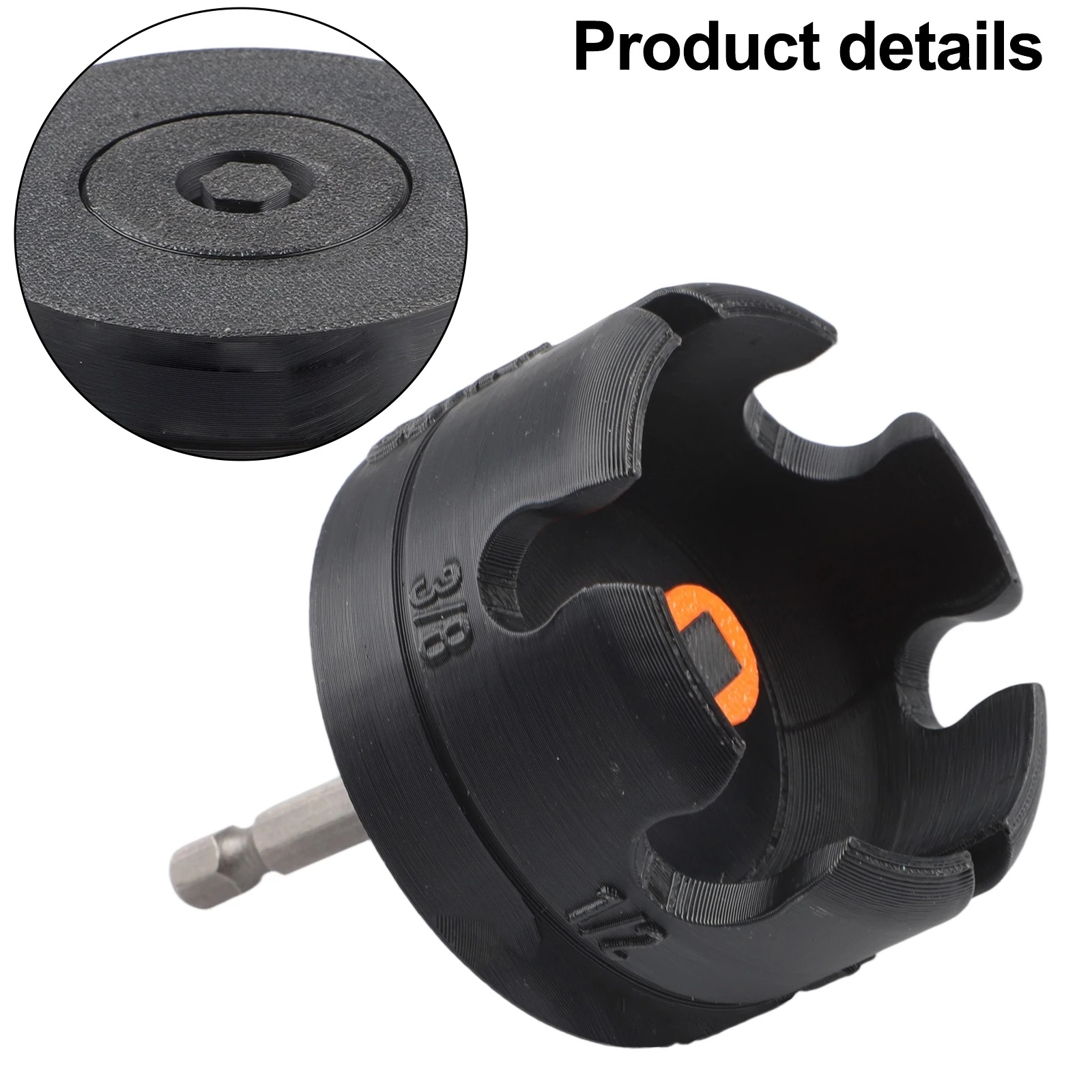 Acessório de broca de driver de porca para 14 3/8 e 1/2 aumenta a eficiência de fixação para dispositivos resistentes e instalações suspensas