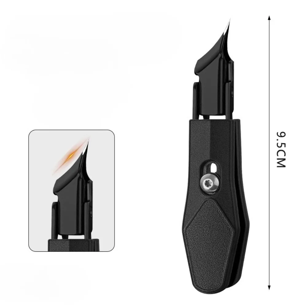 25 °   Schaar voor ingegroeide teennagels met brede opening, van roestvrij staal, professioneel, met schuine snijrand, 'eagle beak' vorm.