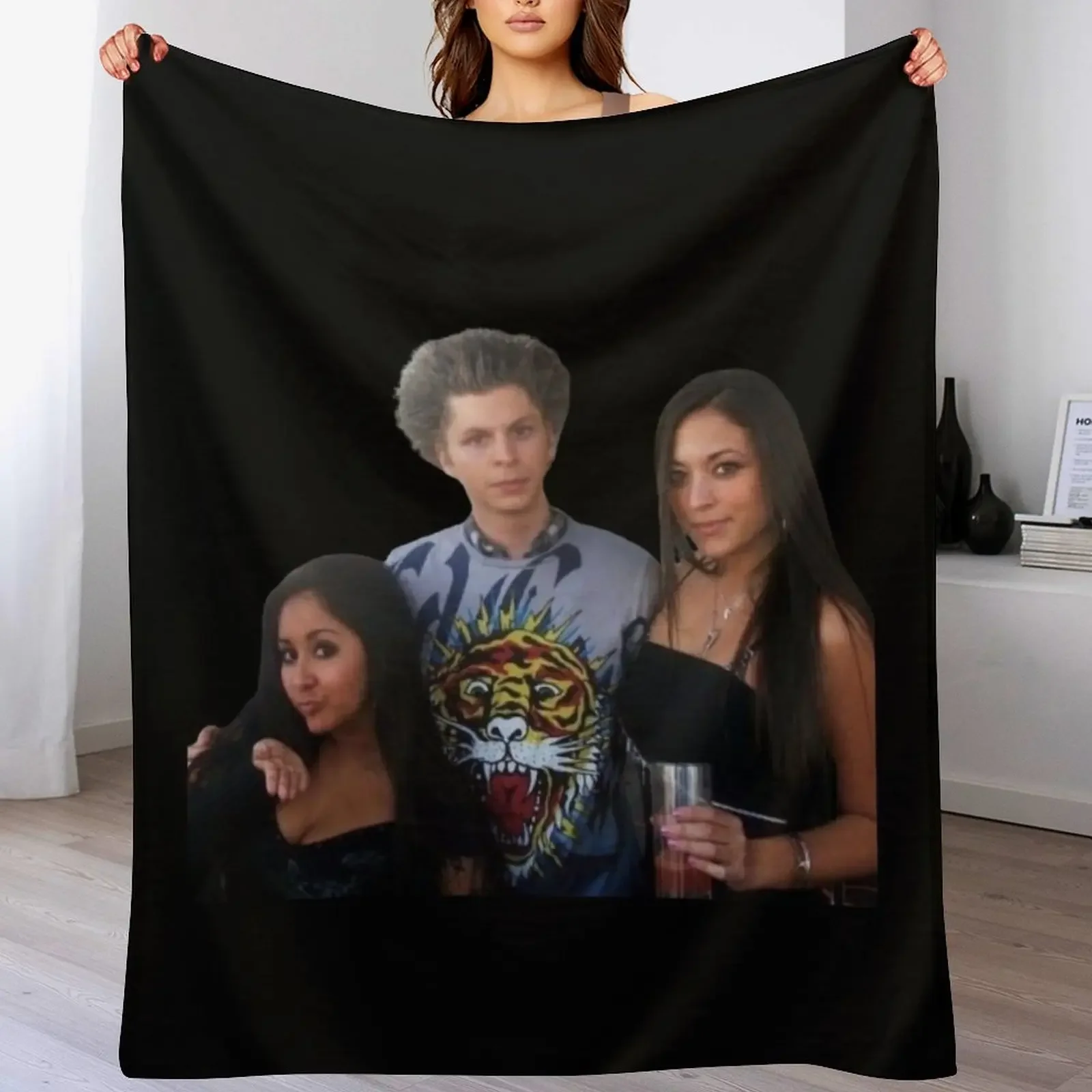 

Michael Cera Jersey Shore Throw Blanket Men's Soft Warm Throw Blanket for Couch