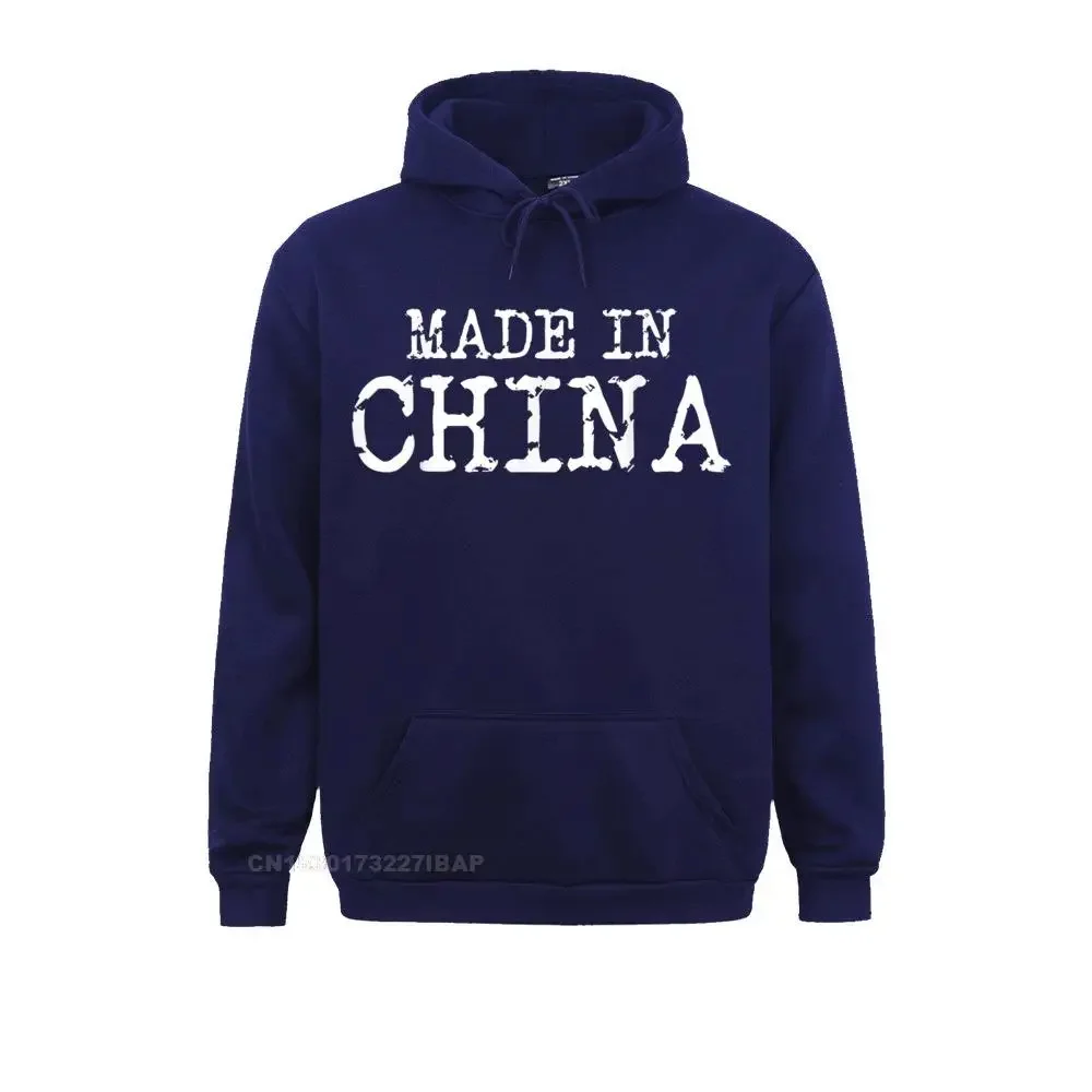 Made In China Born Gift Hoodie Prevailing Long Sleeve comfortable Sweatshirts Men's Hoodies Preppy Style Sportswears Autumn