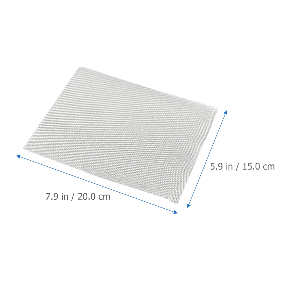 5pcs Welding Mesh Wire Mesh Screen Stainless Steel Wire Mesh for Thermoplastic Repairs