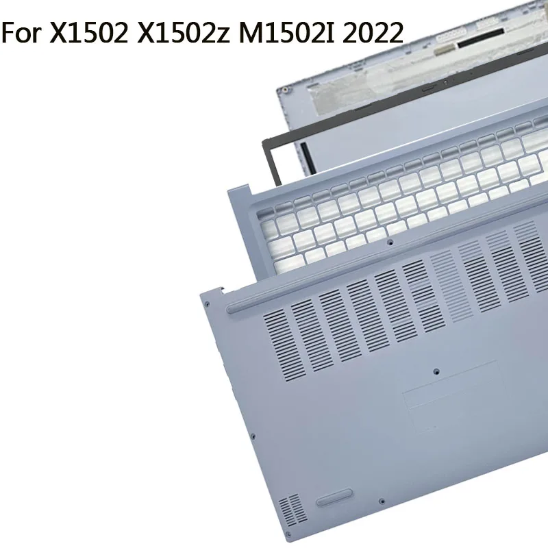 

For X1502 X1502z M1502I 2022 12th Laptop LCD Back Cover Front Palmrest Upper Top Lower Bottom Case Hingecover