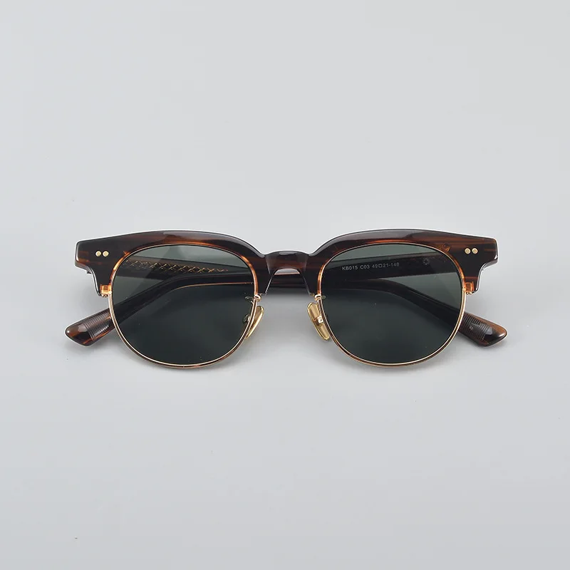 Round Polarized Sunglasses for Men Vintage Sunglasses Women Fashion Glasses for Men Glasses Men Lentes Sol Polarizados Hombre